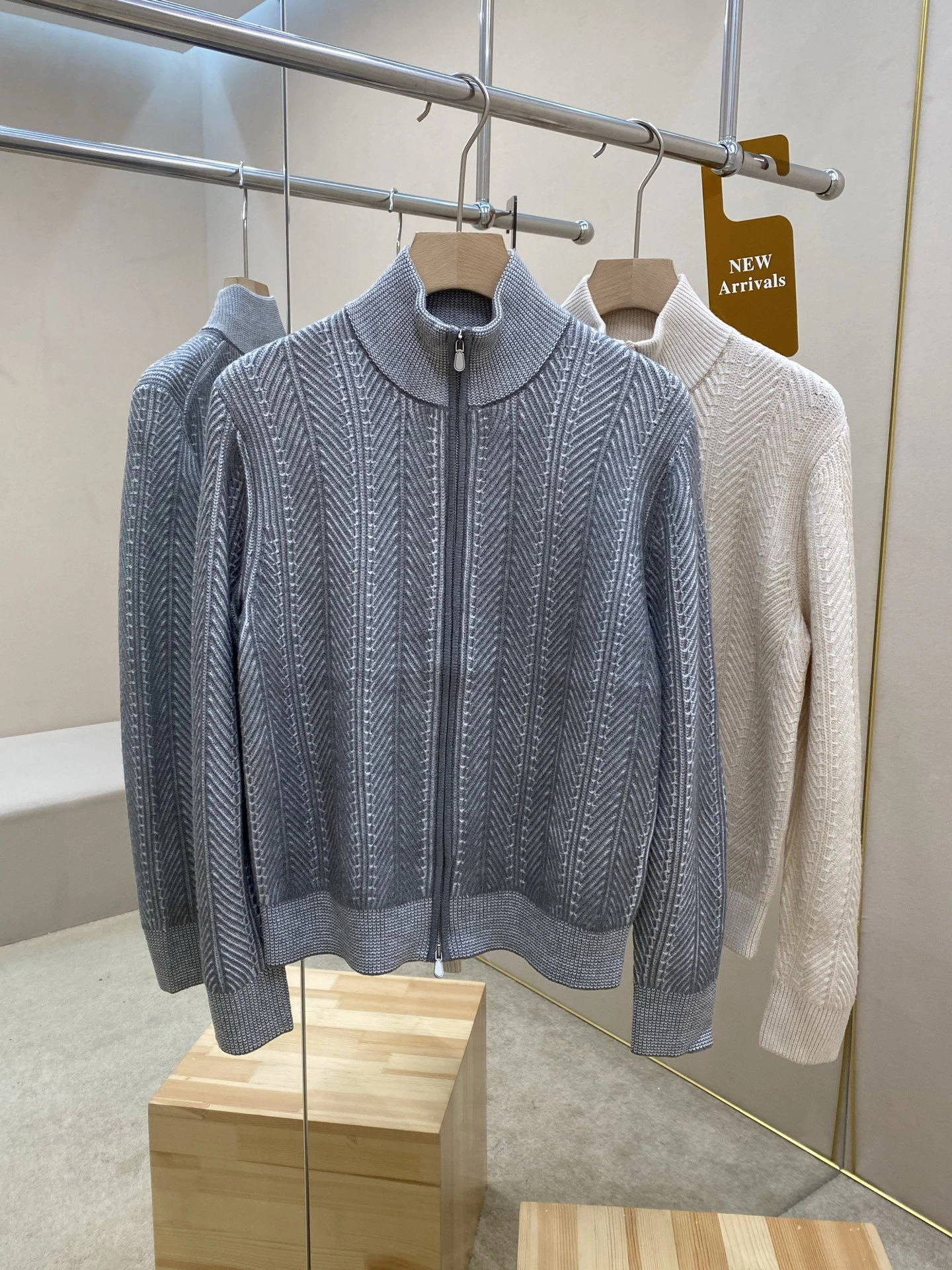 wg.luxury-- 2ru9588o cashmere 2colour item: E-F443J1820-2H